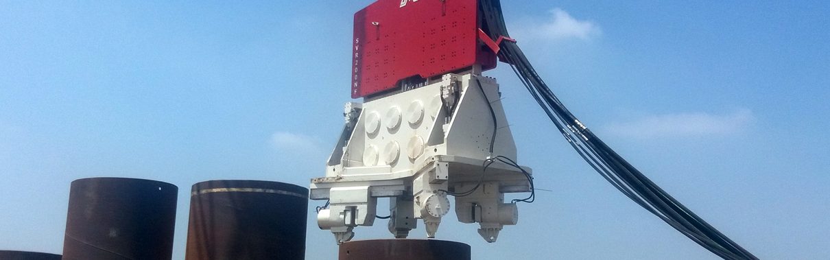 Crane Suspended Vibratory Hammer SVR 200 NF-Suez Canal-Port Said